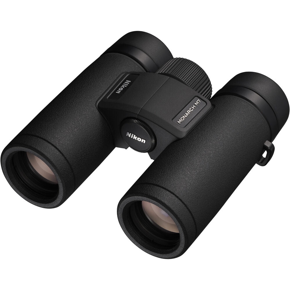 Nikon 8x30 Monarch M7 Binoculars Bundle with Neck Strap + Backpack and More