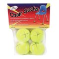 thumbnail image 1 of Chaussettes de Chaise, Jaune, Lot de 4, 1 of 1