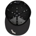 thumbnail image 6 of Batman Hush Logo Grey Colorway New Era 59Fifty Fitted Hat-7 7/8 Fitted, 6 of 6