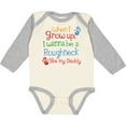 thumbnail image 3 of Inktastic Future Oil Rig Roughneck Like Daddy Boys Long Sleeve Baby Bodysuit, 3 of 5