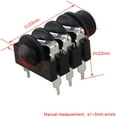 thumbnail image 4 of Mxfans 10pieces 6 Pin 1/4" Stereo Audio PCB Panel Mount Headphone Socket Female, 4 of 5