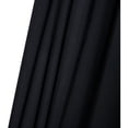 thumbnail image 2 of Meridian Furniture Amalfi Black Polyester Patio Umbrella with Base Set, 2 of 14
