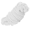 thumbnail image 4 of Ruban Rond Blanc 100 m, Corde Élastique Extensible, Accessoires DIY pour Fabrication de Masques - 2,5 mm, 4 of 7