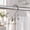 Chrome, variant on 1 Set Double Glide Shower Curtain Hooks, Dual Hook Roller Ball Metal Curtain Rings for Shower Curtain & Liner, Smooth Glide Bathroom Hardware