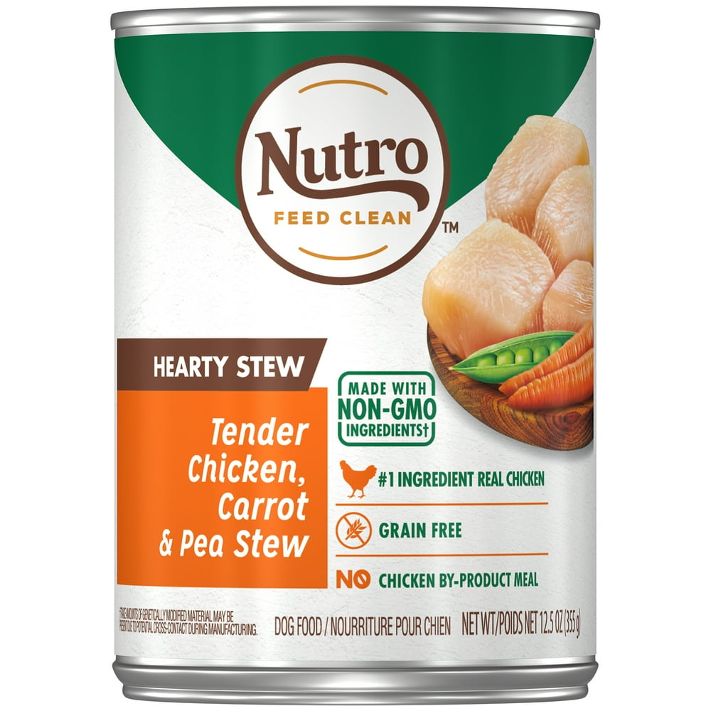 NUTRO HEARTY STEW Adult High Protein Natural Wet Dog Food Cuts in Gravy