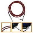 thumbnail image 6 of FENGGUIQU 2Set Guitar Audio Patch Cable Woven Design Copper Core for Music Practice, 6 of 6