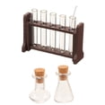 thumbnail image 1 of 1 Set of Laboratory Toy Science Tube Rack Education Experiment Toy Test Tube for Doll House, 1 of 9