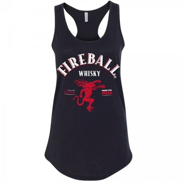 Fireball Whisky Women's Racerback Tank Top-Small