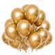 thumbnail image 1 of Globos Dorados Metálicos, 50 Piezas Globo Dorado de Cumpleaños, Globos Dorados de 12 Pulgadas, Globos de Látex Dorados para Bodas, Graduaciones, Ceremonias, Decoraciones de Fiestas JM, 1 of 5