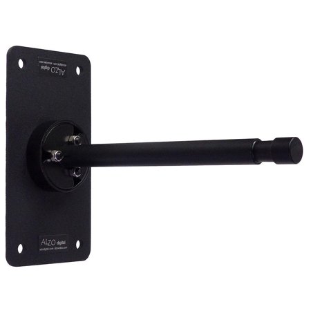 ALZO 8 Inch Wall Mount Plate Straight Pin