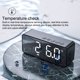 thumbnail image 1 of Gwong Electrónica G50 Wireless Speaker Mini Mirror Diseño de superficie Soporte TF Tarjeta TF 2-IN-1 Práctico Bluetooth-Compatible con altavoz Reloj despertador para el hogar, 1 of 6