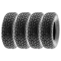 SunF ATV/UTV All Terrain Sport Dirt Flat Track Mini Bike Tire 22x7-10 6PR Tubeless A021 (Set of 4)