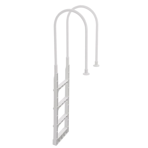 Sturdy 4-Tier Pool Ladder with Dual Handrails, Non-Slip Steps Holds 300 lbs, for Inground&Above Ground Pools 48-54 Inches Indoor Outdoor Use