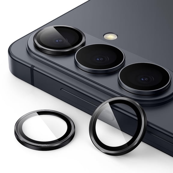JETech Camera Lens Protector for Samsung Galaxy S26, Individual Ring Cover, 1 Set (Black)