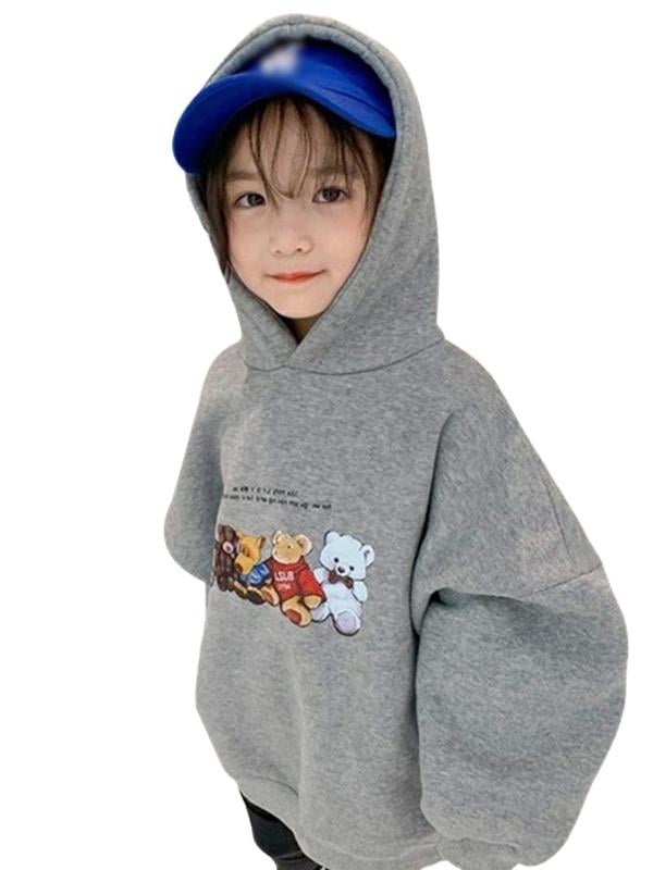 Details about   Winter Toddler Baby Kids Boy Girl Hooded Cartoon Hoodie Sweatshirt Tops Clothes