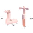 thumbnail image 5 of Ventilador Pequeño Ventilador de bolsillo plegable, portátil, de mano, para uso en exteriores/interiores (rosa) Wdftyju Libre de BPA, 5 of 5