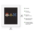 thumbnail image 2 of Eye Bee M - IBM (International Business Machines Corporation) - Vintage Advertising Poster by Paul Rand c.1981 - Fine Art Rolled Canvas Print 11in x 14in, 2 of 4
