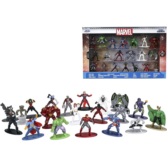 Jada Nano Metalfigs Marvel 20 Pk Wave 5 Jada Toys Jada Toys Jada Toys