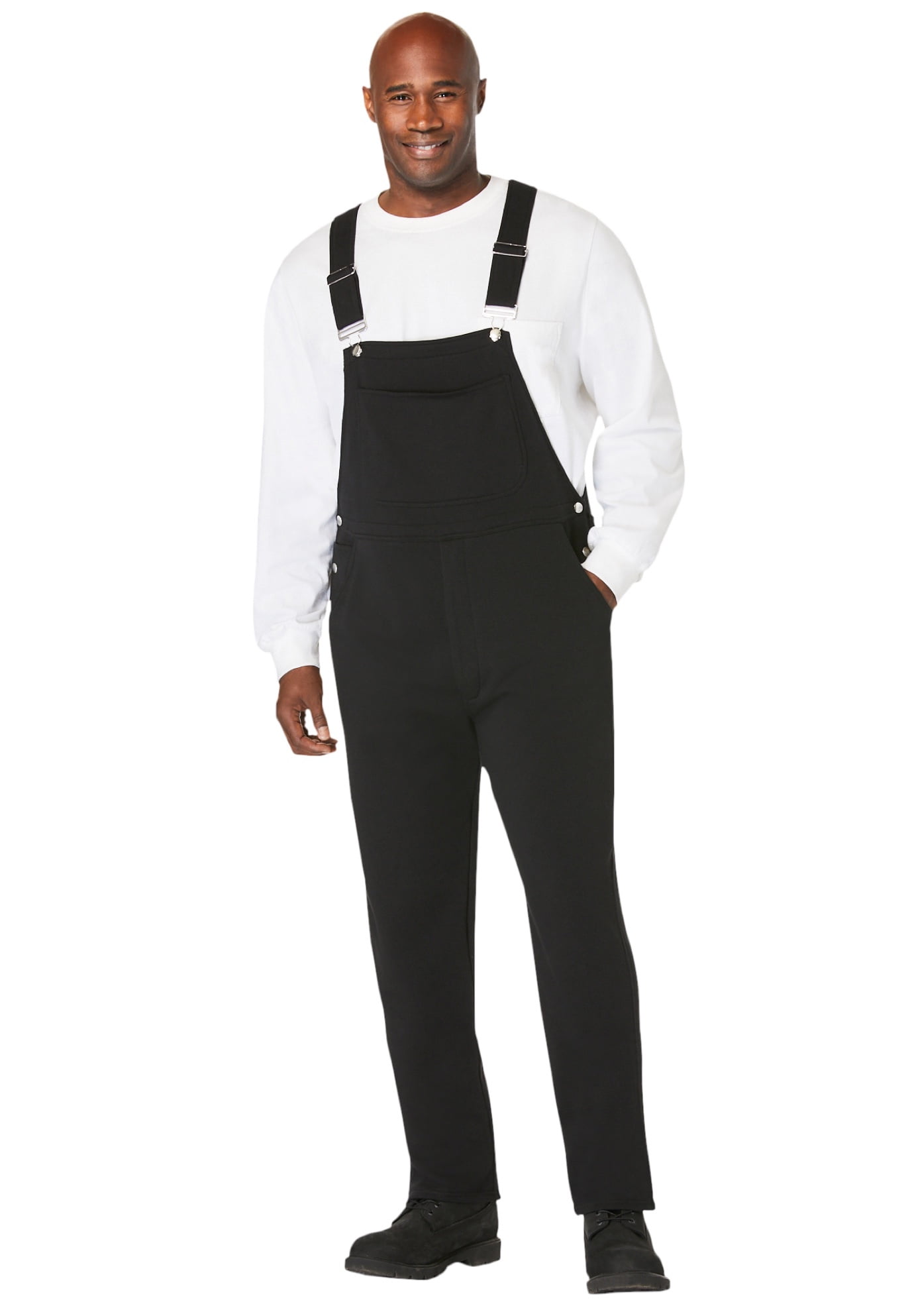 Kingsize Men's Big & Tall Fleece Overalls - Walmart.com