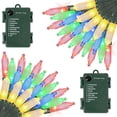 thumbnail image 1 of Battery Operated Christmas Lights 2 Pack 18 Ft 50 Count Clear Mini String Lights Battery Powered with 6 hour timer Xmas Tree Lights Outdoor Waterproof for Indoor Party Festival Decorations (2PC;50LED), 1 of 7