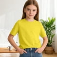 thumbnail image 2 of Zpanxa Teen Girl Shirts Solid Color Sleeveless Tank Top with Back Letter Print Polyester 13-14 Years, 2 of 6