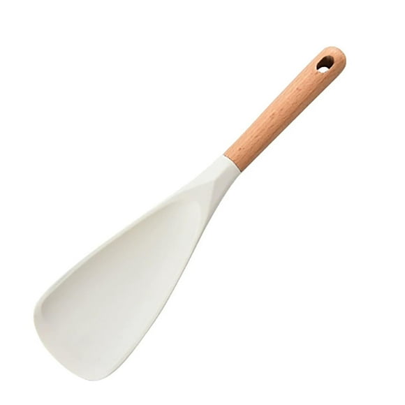 Silicone Scraper Kitchen Spoon Non Stick Pan Baking Mixed Scraper And Ergonomic Cooking Utensils for Versatile Kitchen Tasks