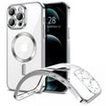 thumbnail image 1 of [PST] iPhone 16 Pro Max Case, Hybrid TPU Back Cover with Magnetic Wireless Charging (MagSafe Compatible), 1 of 4