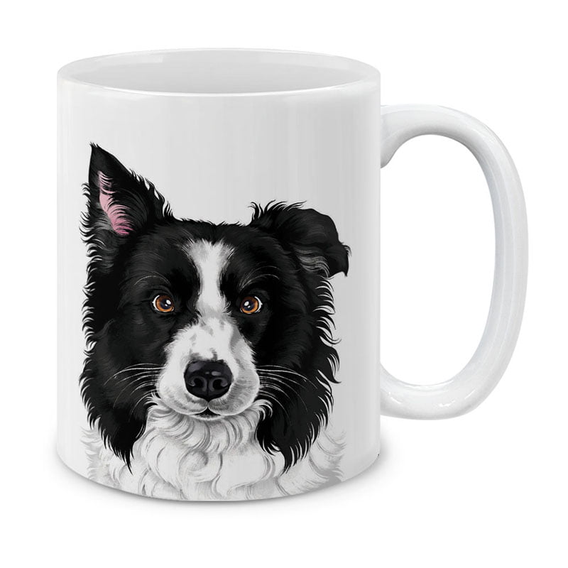 MUGBREW Cute English Bulldog Full Portrait Ceramic Coffee Mug Tea Cup 11 OZ