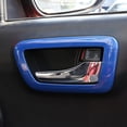 thumbnail image 6 of TINKI ABS Inner Car Look Interior Door Handle Panel Cover Trim Fit for Toyota Tacoma 2016 2017 2018 2019 2020 2021 2022 2023 Interior Door Handle Frame, 6 of 14
