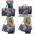 thumbnail image 6 of Garronmavis Large Quilted Duffle Bag for Women Eagle Print Weekender Bag Travel Overnight Bag Gym Dance Carry On Tote Bag with Zipper Pockets, 6 of 7