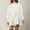 White, variant on ZHOGXU Women's Oversized Sweatshirt Dress Long Sleeve Round Neck Color Block Fashion Comfortable Mini Dresses For Casual Daily Wear,Black,L