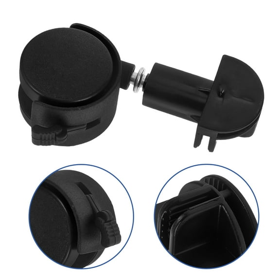 FRCOLOR wheels Cage Caster Black 2pcs