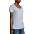 thumbnail image 2 of Hanes Women's X-temp Short Sleeve V-neck T-Shirt, 2 of 6
