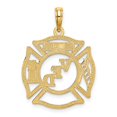 thumbnail image 4 of Finest Gold 10K VFD Member Shield Charm, 4 of 4