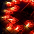 thumbnail image 6 of Clearance EGNMCR Valentine Day Decor 10 LEDs Heart Lights String Lights Battery Operated Valentines Decorations for The Home Kids Bedroom Christmas Mother's Day(Red White) Gifts For Women/Men/Mom, 6 of 8
