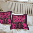 thumbnail image 4 of Outdoor Waterproof Pillow Covers Halloween Skull Pumpkin Ghost Face Decorative Throw Pillow Protectors,Abstract Rose Red and Black Pillowcase Cushion Cases for Patio Sofa Garden Couch,26x26in,2 Pack, 4 of 9