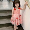 thumbnail image 2 of Bobora Girls Dresses Summer Dresses Kids Sleeveless Cute Umbrella Print Dress Summer Princess Dresses For Girls, 2 of 6