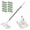 1pcs, variant on 39.4" Hands-Free Multi-Purpose Flat Mop, One-Click Cleaning Mop with 10 Reusable Cloths for Kitchen & Home