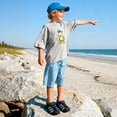 thumbnail image 2 of DREAM PAIRS Kids Closed Toe Sport Sandals Outdoor Athletic Summer Hiking Beach Shoes for Toddler Little and Big Kids, 2 of 6