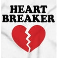 thumbnail image 2 of Heartbreaker Valentines Day Break Up Toddler Boy Girl T Shirt Infant Toddler Brisco Brands 24M, 2 of 6