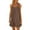 Brown, variant on Riforla Women's Beach Dress Bikini Beachwear Coverups Casual Vacation Short Summer Dresses Brown XL