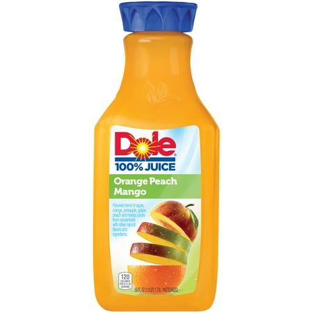 Dole Orange Peach Mango 100% Juice 59 oz Bottle