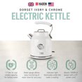 thumbnail image 2 of Open Box Haden Dorset 1.7 Liter Electric Water Kettle w/ 360-Degree Base Ivory, 2 of 11