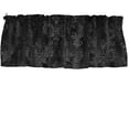 thumbnail image 3 of Velvet Embossed Damask Window Valance 54 Inch Wide, 3 of 10