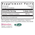 thumbnail image 2 of ARG ButyrEn Colon Lining Nutrition - Supports Gut and Colon Health - Digestive Support - Delivers 200 mg - Vegetarian & Hypoallergenic - 100 Servings - 100 Delayed-Release Capsules, 2 of 7