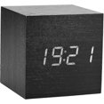 thumbnail image 5 of Alarm Clock LED Clock 3 Levels Brightness Modern Cube Clock Temperature Display Black, 5 of 5