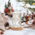thumbnail image 2 of Yayeee Flameless Candles with Remote Flickering Battery Operated Multi Color Changing, Light Gray Pattern, 2 of 7