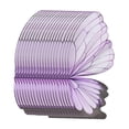 thumbnail image 1 of veasfak 20 Pieces Flower Wrapping Papers Butterfly Wing for Wedding Party Decoration violet black, 1 of 8