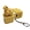 Yellow-1pcs, variant on Frog Croaking Fidget Toy Keychain, Rechargeable Keyboard Clicker With LED Lights And Sound, Keyboard Button Finger Clicker For Stress Relief & Anxiety Yellow-1pcs