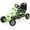 Green, variant on hauck Ergonomic Pedal Ride On Go Kart Toys for Boys and Girls Ages 4 to 8, Green
